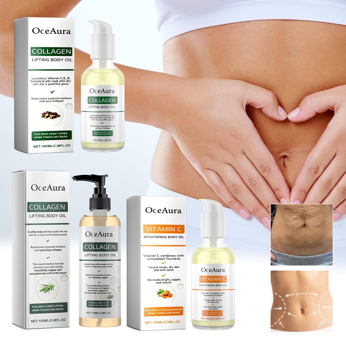 Oceaura Vitamin C Body Care Oil