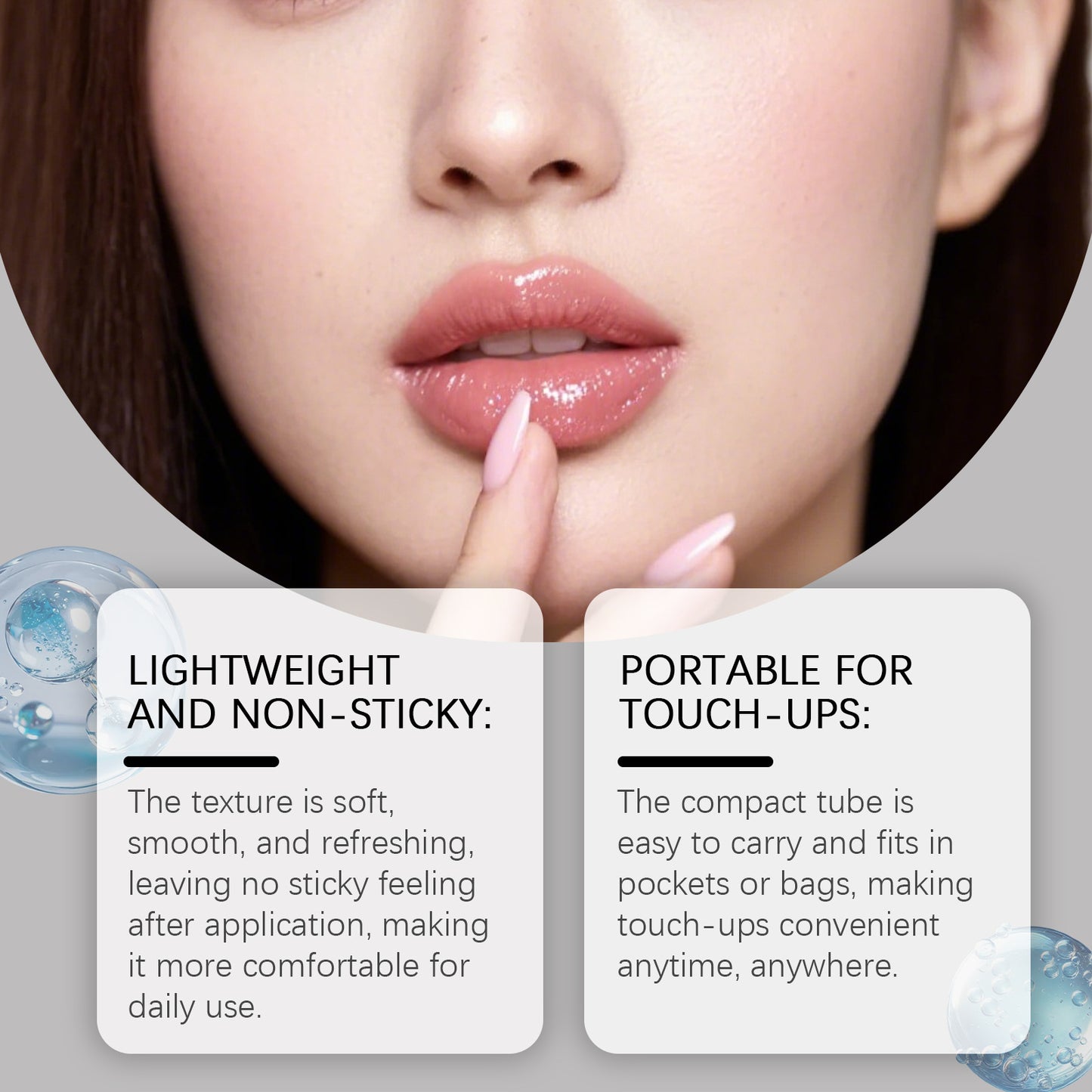 VIARELINE moisturizing lipstick soft texture Moisturizing Light through non-greasy fit lip skin care lipstick